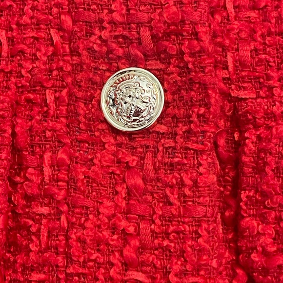 Rachel Zoe Women's Scarlet Textured Blazer - Picture 4 of 4